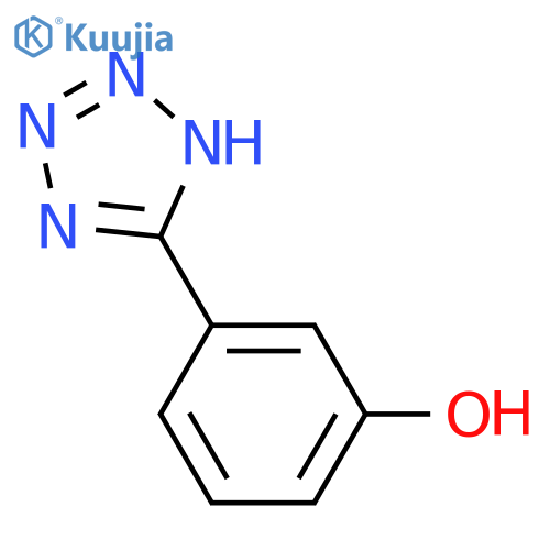 3-(1H-Tetrazol-5-yl)phenol structure