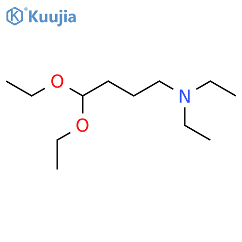 4,4-Diethoxy-N,N-diethyl-1-butanamine structure