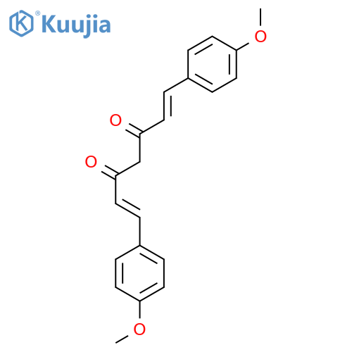 1,6-Heptadiene-3,5-dione, 1,7-bis(4-methoxyphenyl)- structure