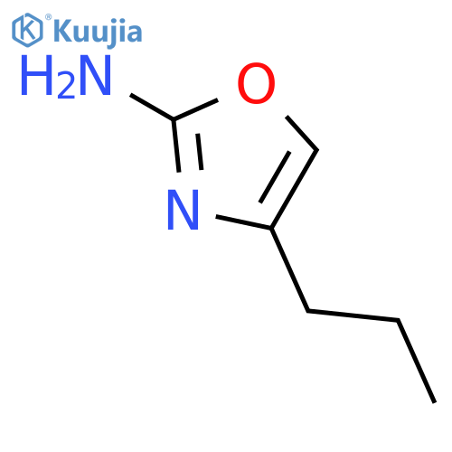 4-propyl-1,3-oxazol-2-amine structure