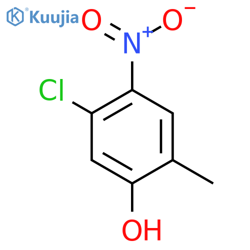 5-Chloro-2-methyl-4-nitrophenol structure