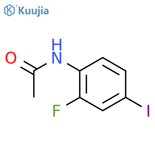 N-(2-Fluoro-4-iodophenyl)acetamide structure