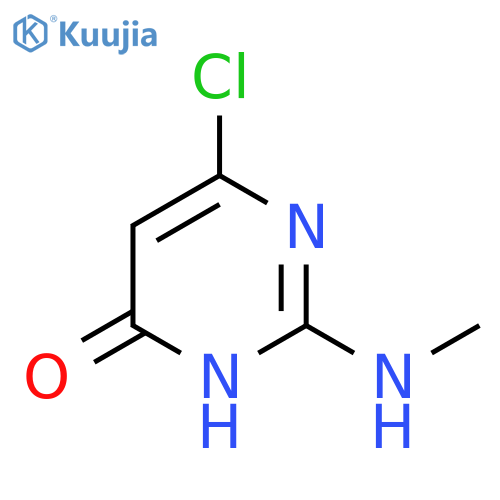 6-Chloro-2-(methylamino)pyrimidin-4(3H)-one structure