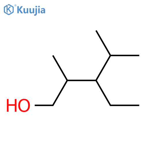 1-Pentanol, 3-ethyl-2,4-dimethyl- structure
