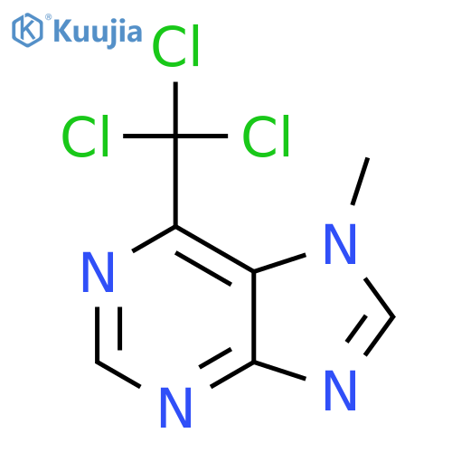 7H-Purine, 7-methyl-6-(trichloromethyl)- structure