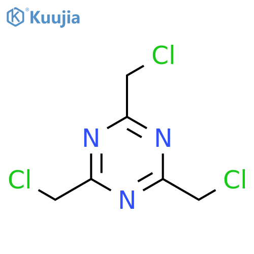 1,3,5-Triazine, 2,4,6-tris(chloromethyl)- structure