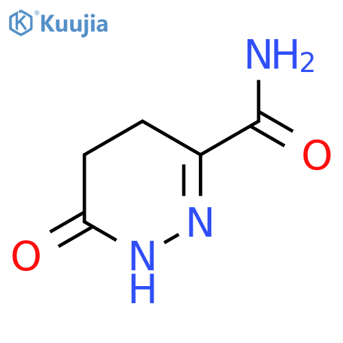 6-Oxo-1,4,5,6-tetrahydropyridazine-3-carboxamide structure