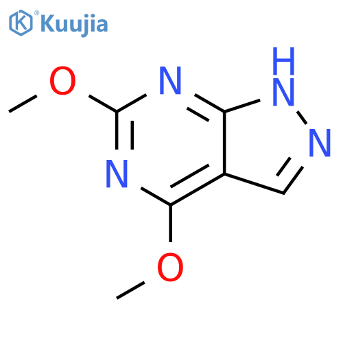 4,6-Dimethoxy-1H-pyrazolo3,4-dpyrimidine structure