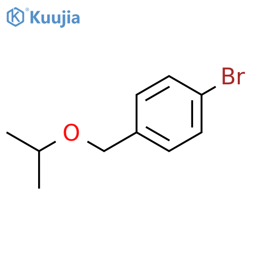 1-Bromo-4-(propan-2-yloxy)methylbenzene structure