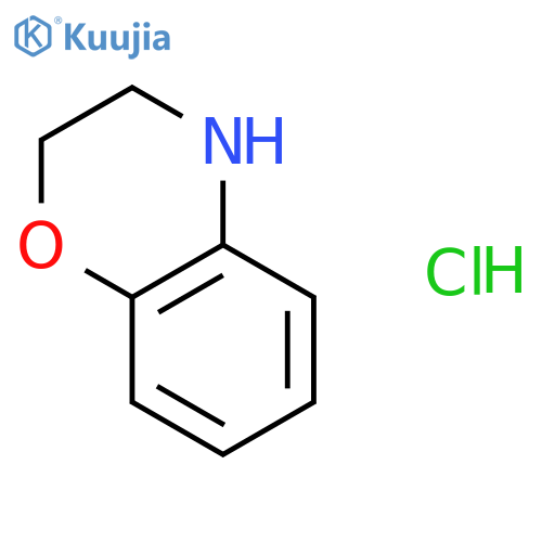 3,4-Dihydro-2H-benzo[b][1,4]oxazine hydrochloride structure
