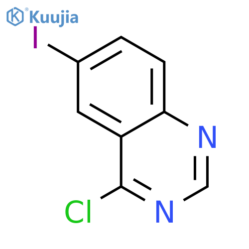 4-Chloro-6-iodoquinazoline structure