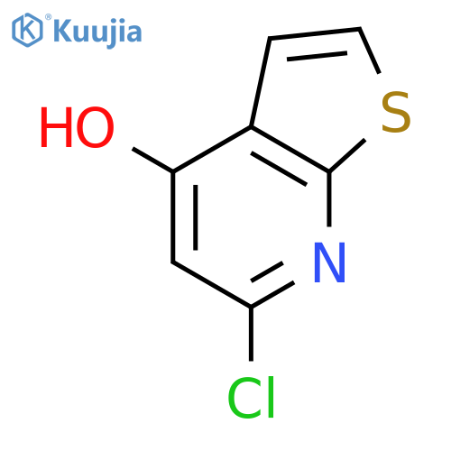 6-Chlorothieno[2,3-b]pyridin-4-ol structure