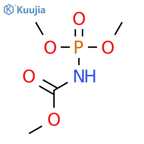 Methyl N-dimethoxyphosphorylcarbamate structure