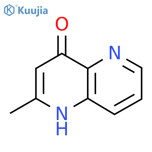 2-Methyl-1,5-naphthyridin-4-ol structure