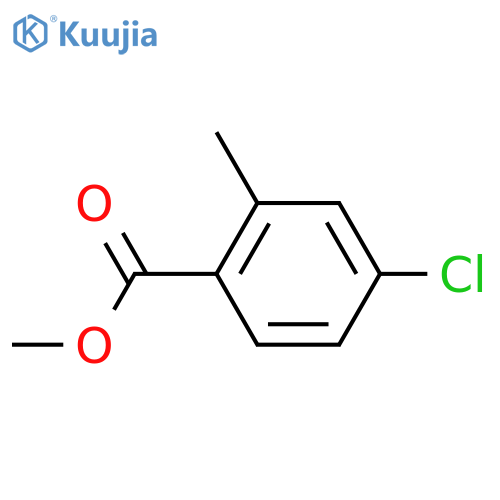 methyl 4-chloro-2-methylbenzoate structure
