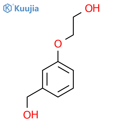 2-[3-(Hydroxymethyl)phenoxy]ethanol structure