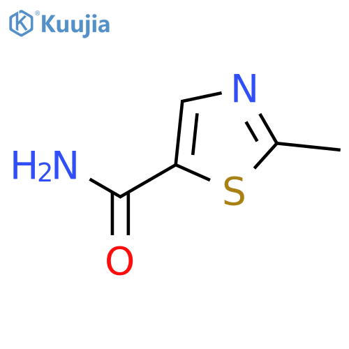 2-methyl-1,3-thiazole-5-carboxamide structure